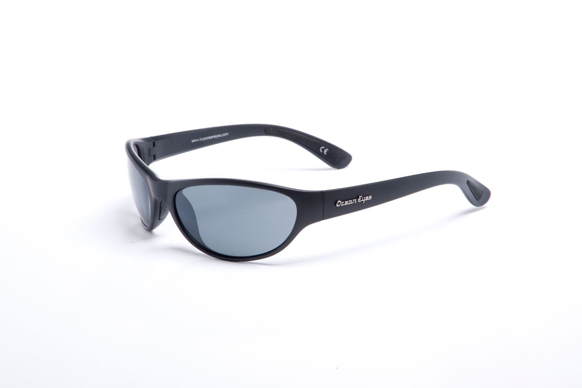 Angler Shiny Tortoise Frame with Green Mirror Lenses Ocean Eyes Sunglasses